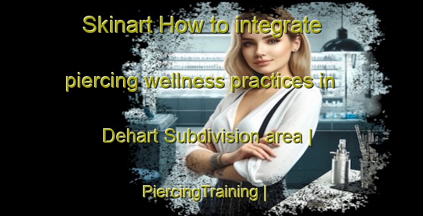 Skinart How to integrate piercing wellness practices in Dehart Subdivision area | PiercingTraining | PiercingClasses | SkinartTraining-United States